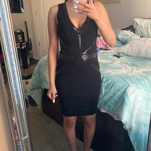 Black xoxo dress